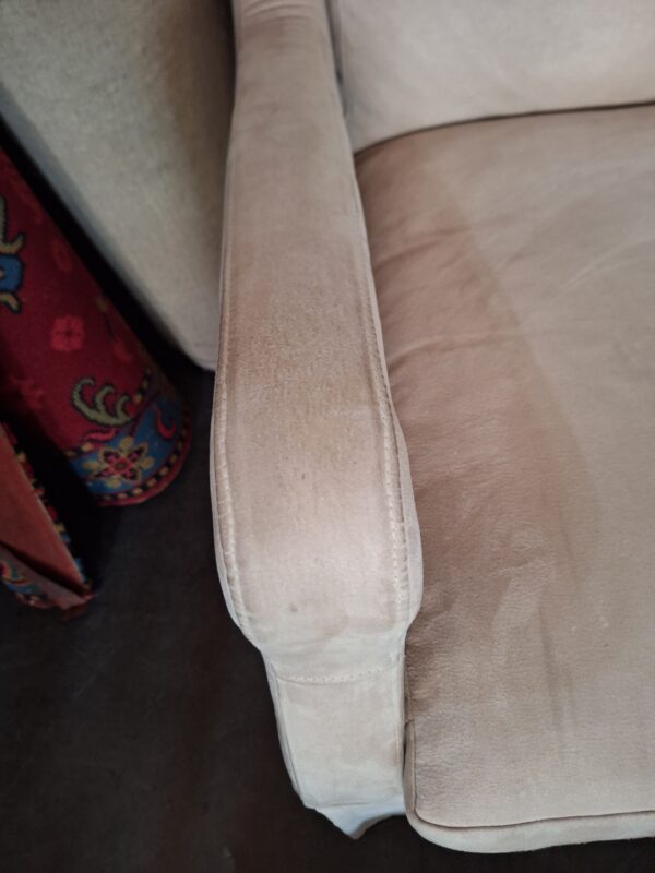 Fijne creme kleurige fauteuil - Afbeelding 4