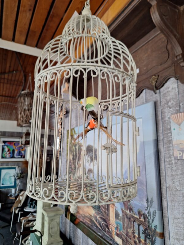 Brocante vogelkooitjes voor decoratie, nieuw uit de doos - Afbeelding 2