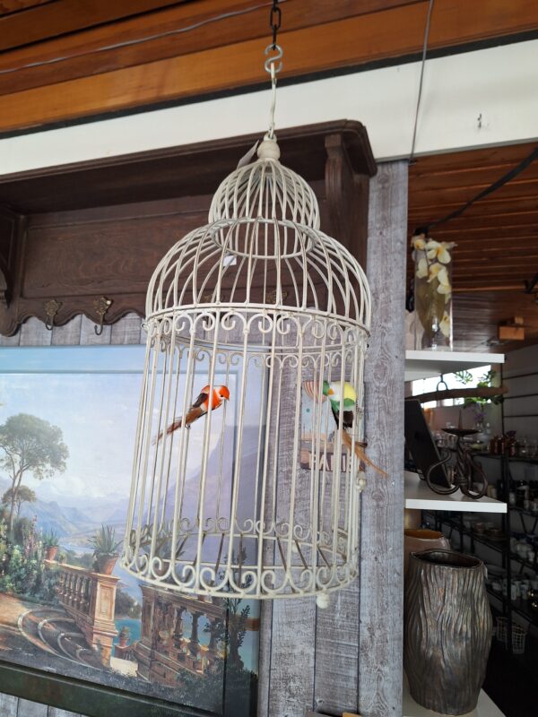 Brocante vogelkooitjes voor decoratie, nieuw uit de doos - Afbeelding 3