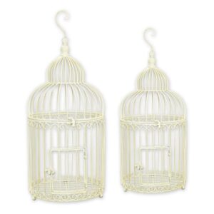 Brocante vogelkooitjes voor decoratie, nieuw uit de doos