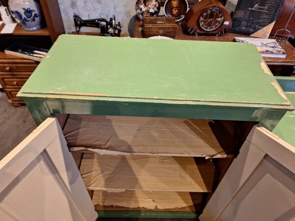 Toffe wandkast / commode kast brocante - Afbeelding 11
