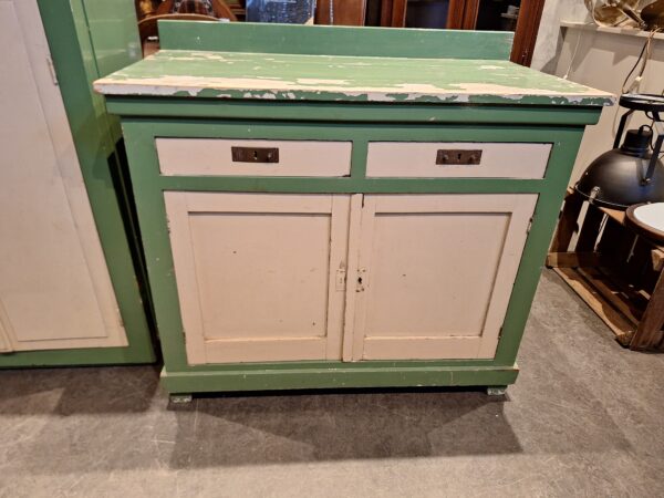 Toffe wandkast / commode kast brocante - Afbeelding 3