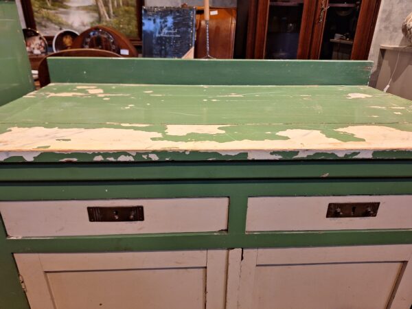 Toffe wandkast / commode kast brocante - Afbeelding 5