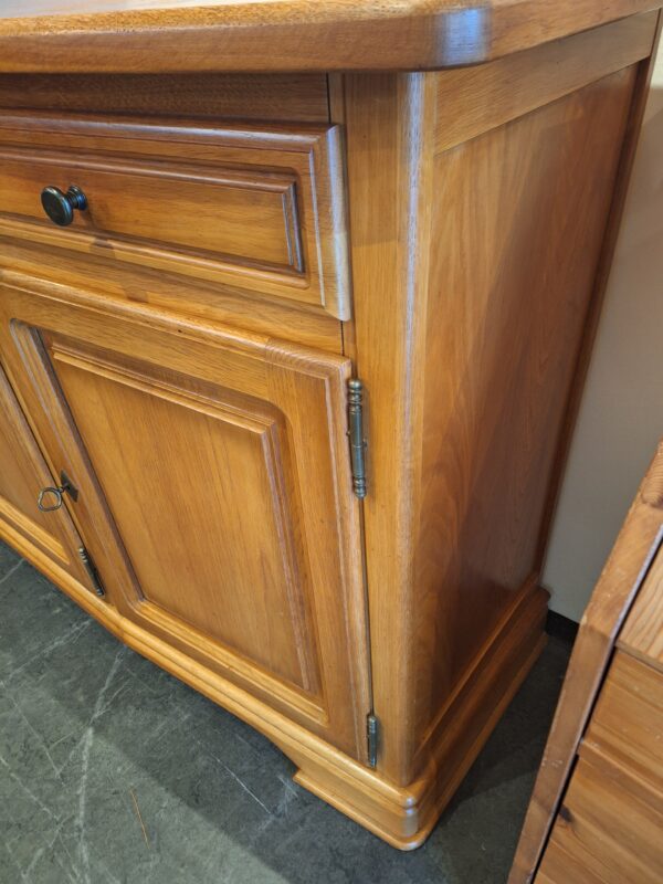 Blank eiken dressoirkast met veel opbergruimte - Afbeelding 6