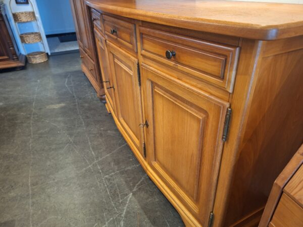 Blank eiken dressoirkast met veel opbergruimte - Afbeelding 3