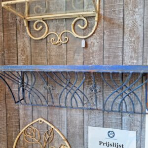 Toffe metalen wandplank nieuw uit de doos